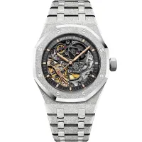 Золотые часы Audemars Piguet Royal Oak Frosted Double Balance Wheel 15407BC.GG.1224BC.01