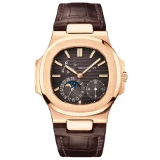 Золотые часы Patek Philippe Nautilus Power Reserve 5712R-001