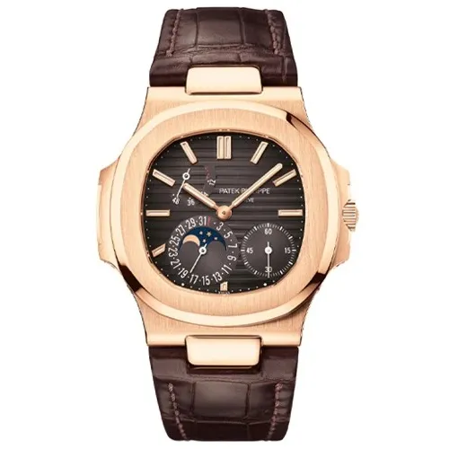 Золотые часы Patek Philippe Nautilus Power Reserve 5712R-001
