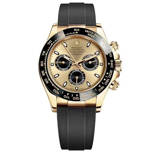 Золотые часы Rolex Cosmograph Daytona 116518LN-0048