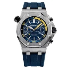 Часы Audemars Piguet Royal Oak Offshore Diver Chronograph 2016 Blue 011116