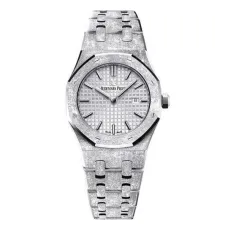 Часы Audemars Piguet Royal Oak 33mm Frosted Gold Ladies 010612