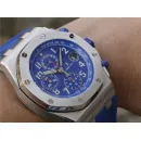 Часы Audemars Piguet Royal Oak Offshore Chronograph Indigo Blue SIHH 2018 010909