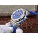 Часы Audemars Piguet Royal Oak Offshore Chronograph Indigo Blue SIHH 2018 010909