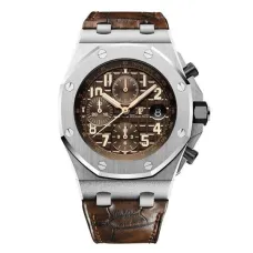 Часы Audemars Piguet Royal Oak Offshore Chronograph Havana Brown SIHH 2018 010915