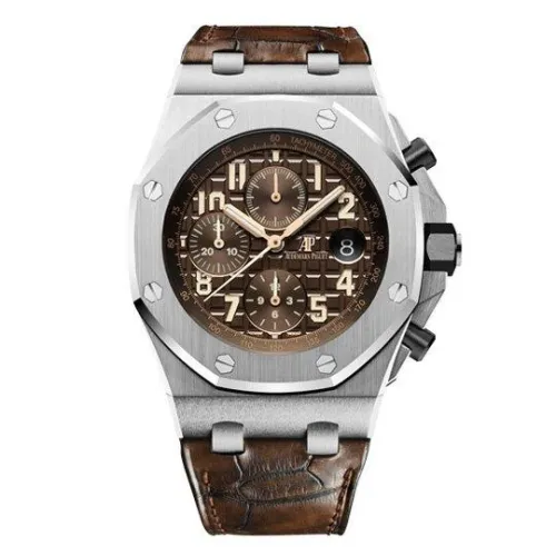 Часы Audemars Piguet Royal Oak Offshore Chronograph Havana Brown SIHH 2018 010915