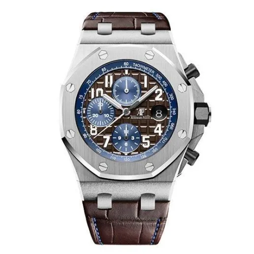 Часы Audemars Piguet Royal Oak Offshore Chronograph Havana Brown SIHH 2018 010919