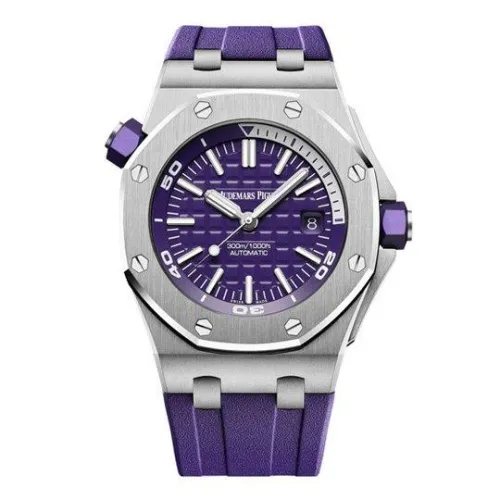 Часы Audemars Piguet Royal Oak Offshore Chronograph Indigo Blue SIHH 2018 011103