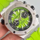 Часы Audemars Piguet Royal Oak Offshore Diver Chronograph 2016 Green 011113