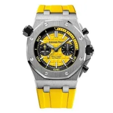 Часы Audemars Piguet Royal Oak Offshore Diver Chronograph 2016 Yellow 011114