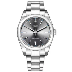 Часы Rolex Oyster Perpetual 39mm Rhodium Dial 2016 114300 021408