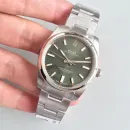Часы Rolex Oyster Perpetual 34mm Olive Green Dial 2016 114200 021401