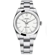 Часы Rolex Oyster Perpetual 39mm White Dial 2018 114300 021403