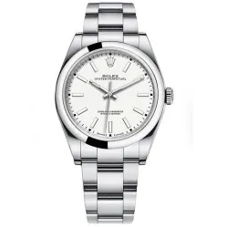 Часы Rolex Oyster Perpetual 39mm White Dial 2018 114300 021403