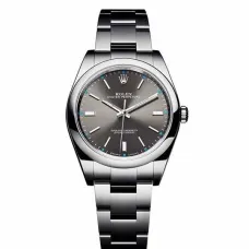 Часы Rolex Oyster Perpetual 39mm Rhodium Dial 2016 114300 021404