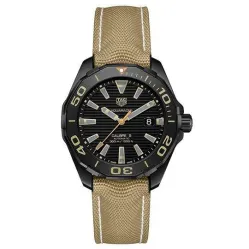 Часы TAG Heuer Aquaracer 300M Calibre 5 Automatic 43mm Black Titanium 210101