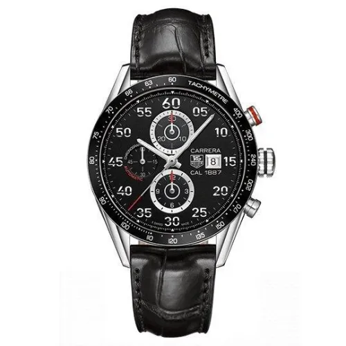 Часы TAG Heuer Carrera Calibre 1887 Chronograph 43mm CAR2A10.FC6235 210413