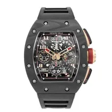Часы Richard Mille RM 011 Automatic Flyback Chronograph NTPT LOTUS F1 Team Romain Grosjean in Rose Gold 310202