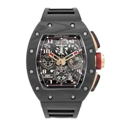 Часы Richard Mille RM 011 Automatic Flyback Chronograph NTPT LOTUS F1 Team Romain Grosjean in Rose Gold 310202