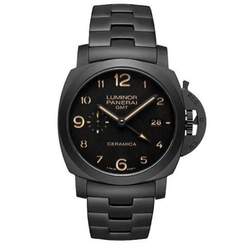 Часы Panerai Luminor 1950 3 Days Tuttonero Gmt Ceramic Mens Watch Pam00438 300306