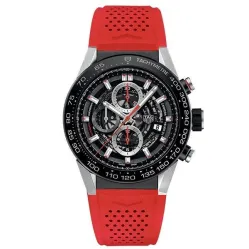 Часы TAG Heuer Carrera Calibre Heuer 01 Automatic Chronograph CAR2A1Z.FT6050 210419