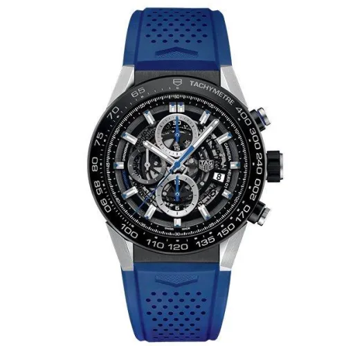 Часы TAG Heuer Carrera Calibre Heuer 01 Automatic Chronograph CAR2A1T.FT6052 210420