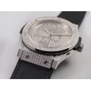 Часы Hublot Classic Fusion Skull 45mm 511.NX.9000.LR.1704.SKULL Titanium Full Pave Watch 030243