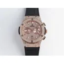 Часы Hublot Classic Fusion Chronograph King Gold Pave 42mm 521.OX.9010.LR.1704 030257