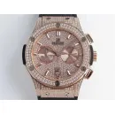 Часы Hublot Classic Fusion Chronograph King Gold Pave 42mm 521.OX.9010.LR.1704 030257