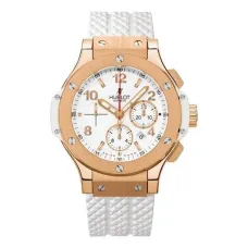 Часы Hublot Big Bang Evolution Gold All White Chronograph 301.SM.1770.RX 030136