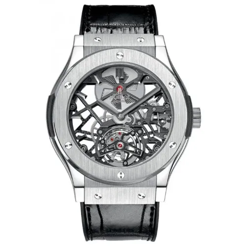 Часы Hublot Classic Fusion Skeleton Tourbillon Titanium 45 030901