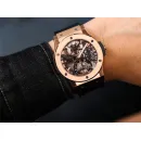 Часы Hublot Classic Fusion Skeleton Tourbillon King Gold 030904