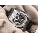 Часы Hublot Classic Fusion Skeleton Tourbillon Titanium Baguette 45 505.NX.0170.LR.1904 030906