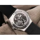 Часы Hublot Classic Fusion Skeleton Tourbillon Titanium Baguette 45 505.NX.0170.LR.1904 030906