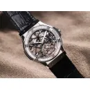 Часы Hublot Classic Fusion Skeleton Tourbillon Titanium Baguette 45 505.NX.0170.LR.1904 030906