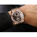 Часы Hublot Classic Fusion Skeleton Tourbillon King Gold Baguette 45 505.OX.0180.LR.1904 030907