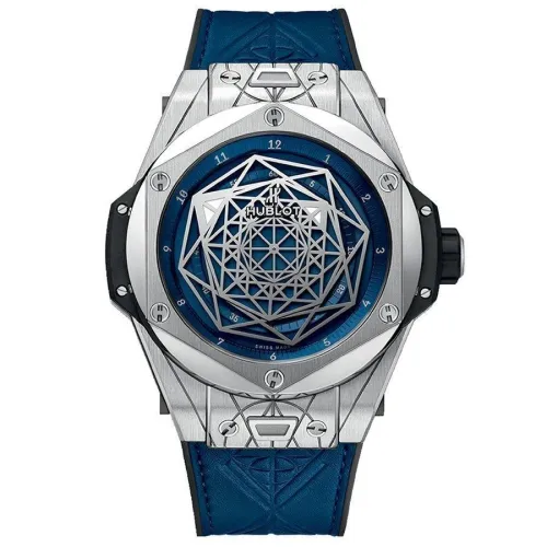 Часы Hublot Big Bang Sang Bleu Titanium Blue 45mm 415.NX.7179.VR.MXM18 030504