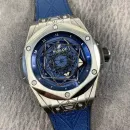 Часы Hublot Big Bang Sang Bleu Titanium Blue 45mm 415.NX.7179.VR.MXM18 030504
