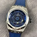 Часы Hublot Big Bang Sang Bleu Titanium Blue 45mm 415.NX.7179.VR.MXM18 030504