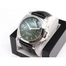 Часы Panerai 2020 PAM1056 Luminor 1950 GMT Green Dial 44mm Automatic Stainless Watch 300312