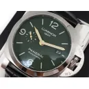 Часы Panerai 2020 PAM1056 Luminor 1950 GMT Green Dial 44mm Automatic Stainless Watch 300312