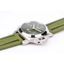 Часы Panerai 2020 PAM1056 Luminor 1950 GMT Green Dial 44mm Automatic Stainless Watch 300313