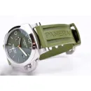 Часы Panerai 2020 PAM1056 Luminor 1950 GMT Green Dial 44mm Automatic Stainless Watch 300313