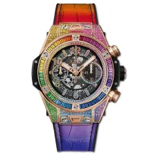 Часы Hublot Big Bang Unico 42 mm Unico King Gold Rainbow 441.OX.9910.LR.0999 030623