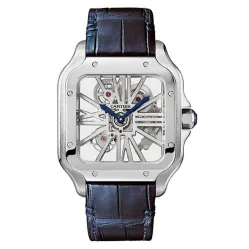 Часы Santos De Cartier Skeleton Watch WHSA0007 060517