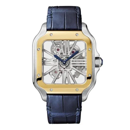 Часы Cartier Santos De Cartier Skeleton Large WHSA0012 060518