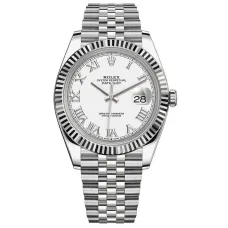 Часы Rolex Datejust 41 White Rolesor Jubilee 126334 White Roman 020443