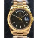 Часы Rolex Day-Date 40 mm yellow gold 228238 Black set with diamonds 020530