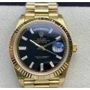Часы Rolex Day-Date 40 mm yellow gold 228238 Black set with diamonds 020530