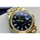 Часы Rolex Day-Date 40 mm yellow gold 228238 Black set with diamonds 020530